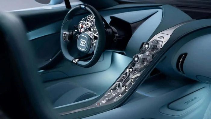 Khoang lái của Bugatti Tourbillon.