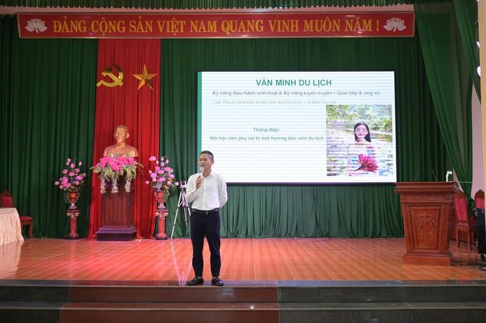 Hội LHPN tỉnh Thanh Hoá tổ chức truyền thông, tập huấn kỹ năng về ứng xử văn minh du lịch cho hội viên, phụ nữ