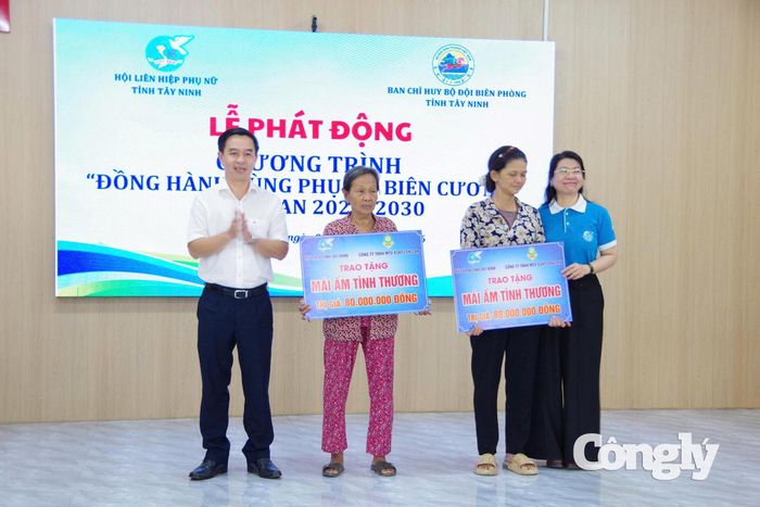 Lễ phát động chương trình “Đồng hành cùng Phụ nữ Biên cương” giai đoạn 2026 - 2030.