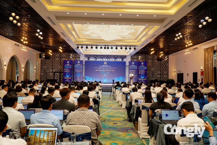 Toàn cảnh hội nghị tập huấn.