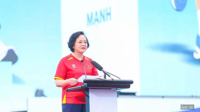 Phó Thủ tướng Chính phủ Phạm Thị Thanh Trà phát biểu tại lễ phát động.