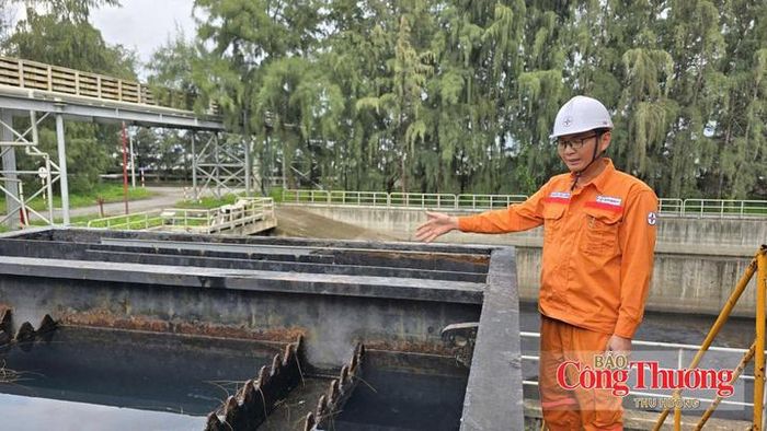 Hệ thống xử lý nước thải của Nhà máy Nhiệt điện Duyên Hải.