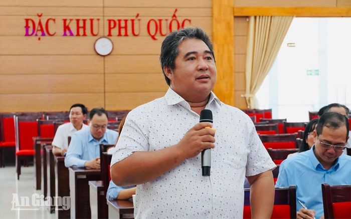 Đại diện Hội Nước mắm truyền thống Phú Quốc kiến nghị điều chỉnh quy định khai thác thủy sản phù hợp đặc thù địa phương