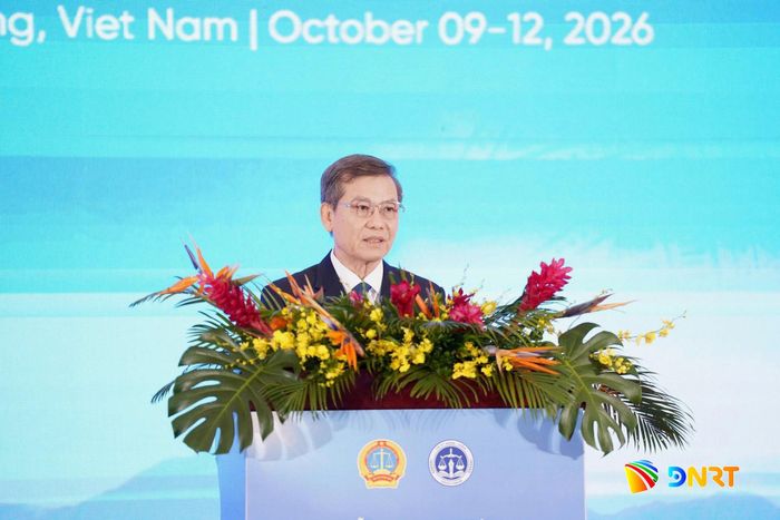 Trưởng ban Nội chính Trung ương Lê Minh Trí phát biểu. Ảnh: T.CÔNG