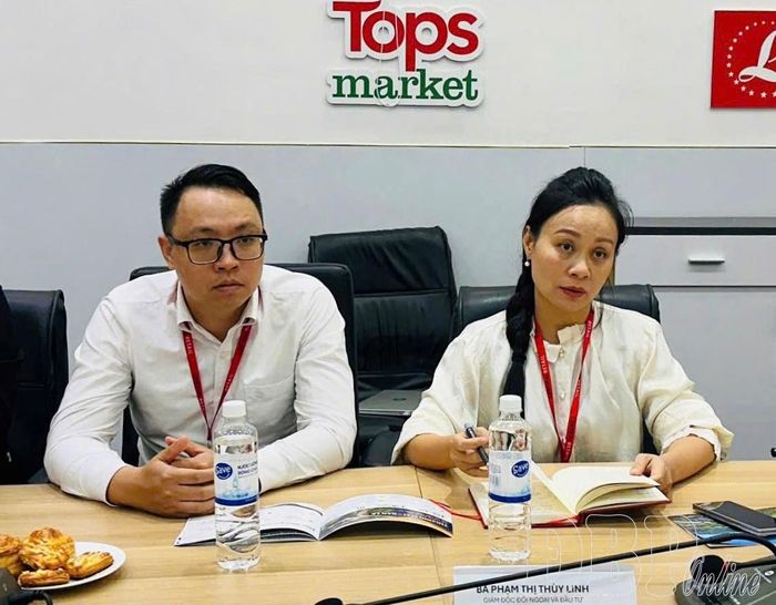 Đại diện Tập đoàn Central Retail Việt Nam trao đổi tại buổi làm việc.
