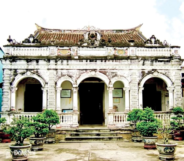 Mặt tiền nhà cổ Huỳnh Thủy Lê.