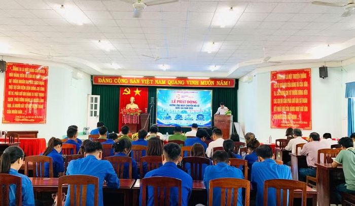 Quang cảnh lễ phát động. Ảnh: Ánh Nguyệt