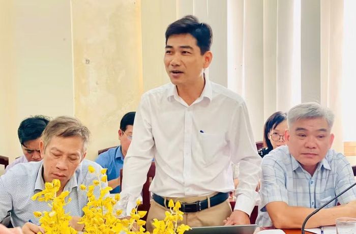 Đại biểu trao đổi, thảo luận về những khó khăn, vướng mắc phát sinh trong quá trình triển khai thực hiện chiến lược. Ảnh: T.D