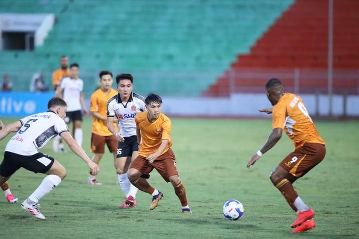  HAGL tổ chức tấn công hiệu quả tại Vòng 3 V-League 2026/27. Ảnh: Nguyễn Dũng 