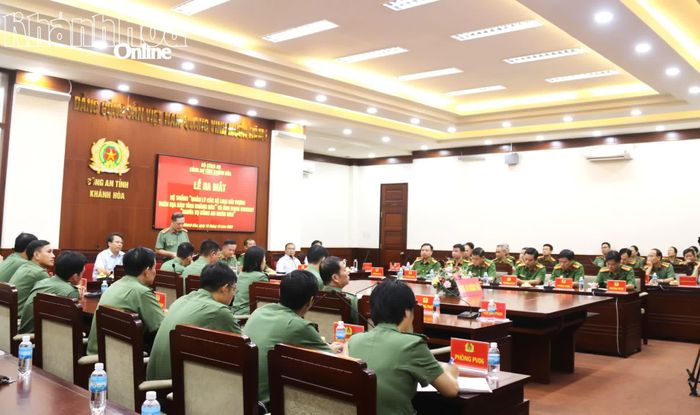 Quang cảnh buổi lễ.