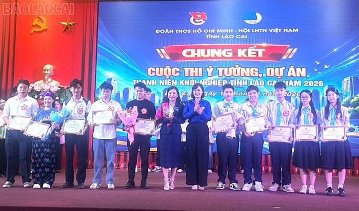 Dự án giành giải Ba Cuộc thi ý tưởng, dự án thanh niên khởi nghiệp tỉnh Lào Cai năm 2026.