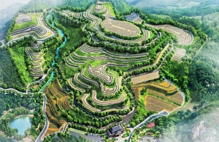 Phối cảnh tổng thể dự án nâng công suất mỏ tuyển đồng Sin Quyền.