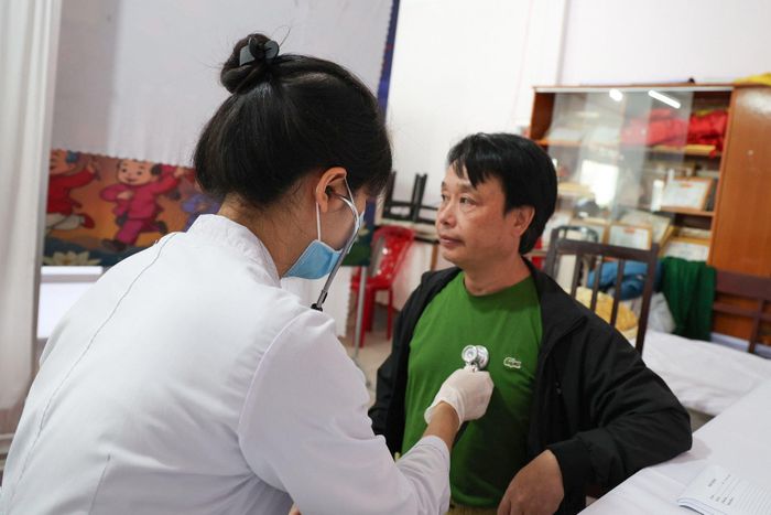 Anh Nguyễn Thế Thiên, khu phố Nguyễn Đình Chiểu, phường Lâm Viên - Đà Lạt cho biết, điều đáng lo nhất là nhiều người trẻ chủ quan với sức khỏe vì nghĩ mình còn khỏe. (Ảnh: Tuấn Linh)