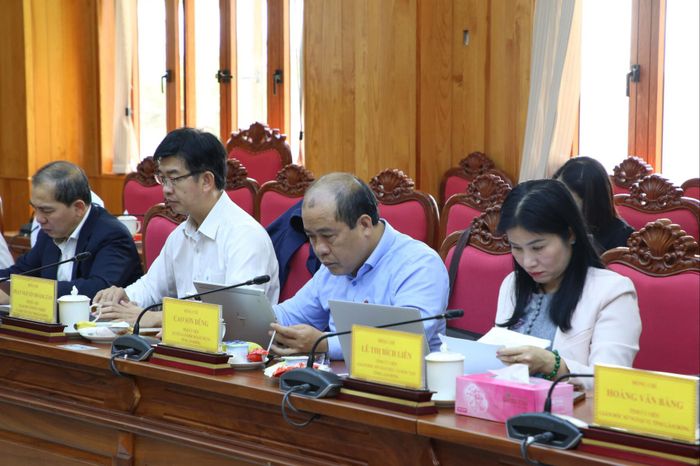 Các đại biểu tham dự cuộc họp