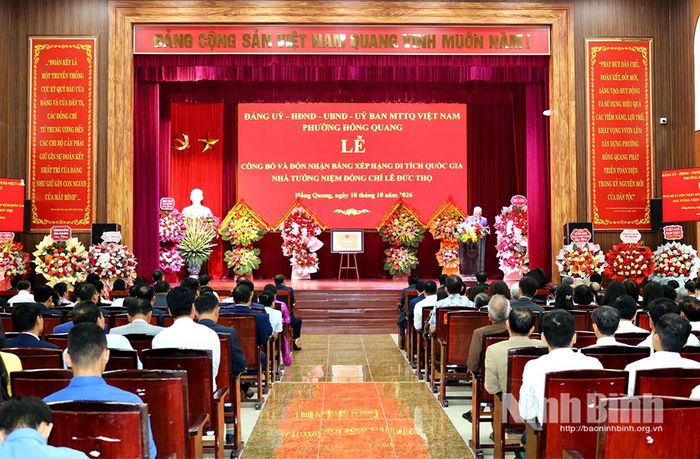 Quang cảnh buổi Lễ.