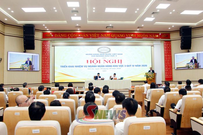Ngân hàng Nhà nước Chi nhánh Khu vực 3 triển khai nhiệm vụ quý IV năm 2026.