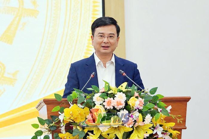 Đồng chí Phạm Thanh Hà, Phó Thống đốc NHNN Việt Nam phát biểu tại hội nghị.