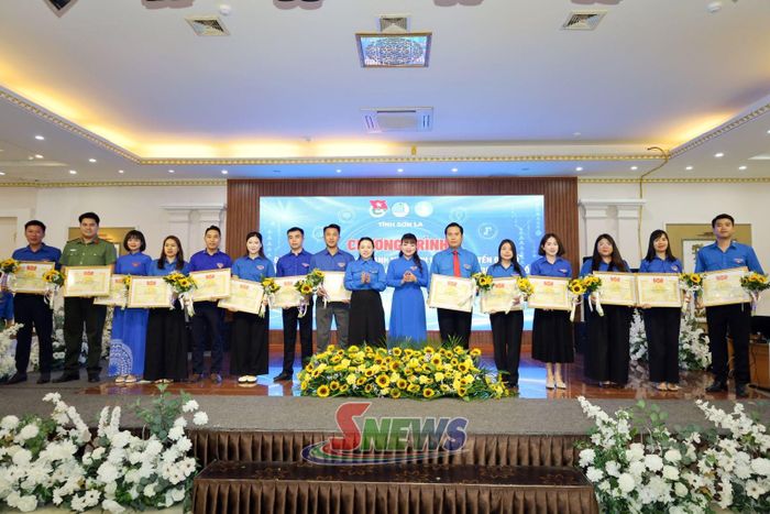 Ban Thường vụ Tỉnh đoàn tuyên dương các cá nhân có mô hình, giải pháp, công trình chuyển đổi số tiêu biểu.
