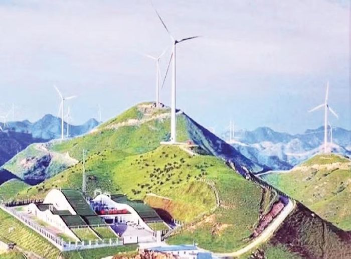  Nhà máy điện gió bờ tại Gia Lai. 