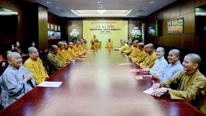 Ban Văn hóa - Nghi lễ Phật giáo TP.HCM họp buổi đầu tiên