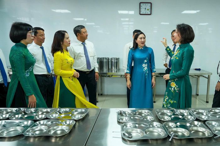 Ngày 11/7/2026, công trình được nghiệm thu, bàn giao đưa vào sử dụng. Khối hiệu bộ và học bộ môn được xây mới quy mô 5 tầng nổi, một tầng hầm; các khối phòng học, nhà bếp, khu đa năng cùng sân trường và hệ thống kỹ thuật cũng được nâng cấp. Việc đưa công trình vào sử dụng góp phần khắc phục những hạn chế về cơ sở vật chất, bổ sung không gian học tập, thực hành và hoạt động thể chất.