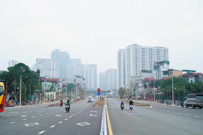 Trước đó, đoạn tuyến Vành đai 2,5 qua khu vực Tây Hồ Tây đã thông xe kỹ thuật từ ngày 28/9.