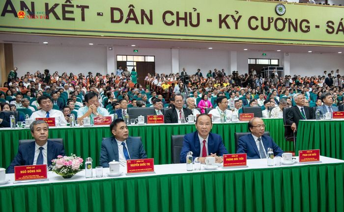 Các đại biểu dự lễ kỷ niệm