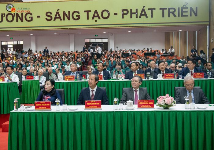 Các đại biểu dự lễ kỷ niệm