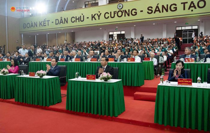 Các đại biểu dự lễ kỷ niệm