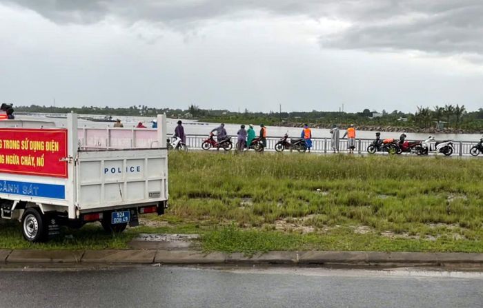 Khu vực sông Trường Giang nơi ông Ph gặp nạn.