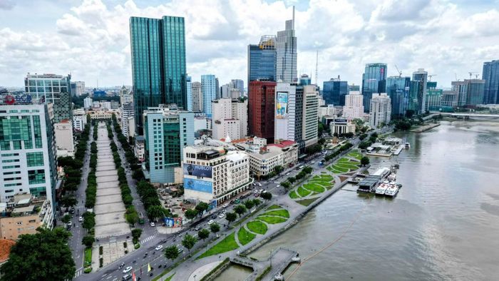 Một góc trung tâm TP Hồ Chí Minh.