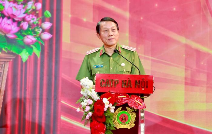 Bộ trưởng Lương Tam Quang phát biểu tại buổi lễ.