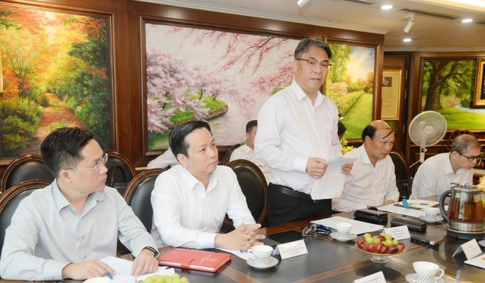 Bí thư Tỉnh ủy, Chủ tịch HĐND tỉnh Phan Thăng An kết luận buổi làm việc.
