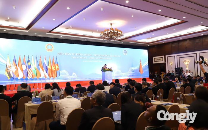 Toàn cảnh Diễn đàn Tư pháp ASEAN – Trung Quốc lần thứ tư.