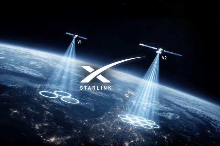 Vệ tinh Starlink Mobile của SpaceX phát sóng trực tiếp tới điện thoại di động. Ảnh SpaceX