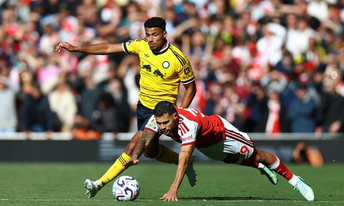 Arsenal đánh bại Leeds United. (Ảnh: Reuters)