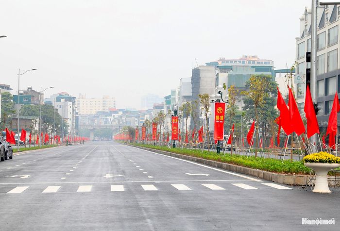 Tuyến đường Vành đai 2,5 đoạn qua phường Cầu Giấy.