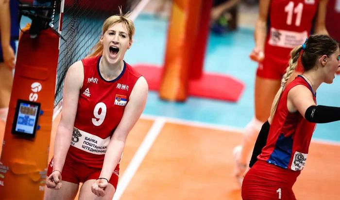 Câu lạc bộ Hà Nội Tasco Auto chiêu mộ chủ công người Serbia Brankica Mihajlovic. Ảnh: FIVB