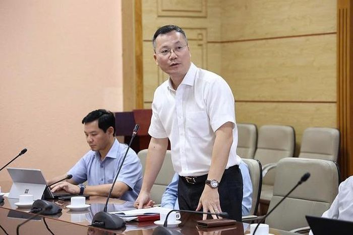 Các đại biểu đại diện lãnh đạo các Vụ, Cục, Văn phòng Bộ phát biểu. Ảnh: Trần Minh