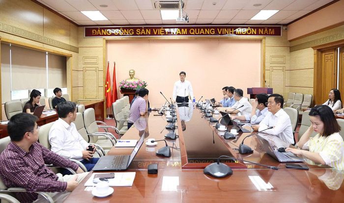 Quang cảnh cuộc họp. Ảnh: Trần Minh