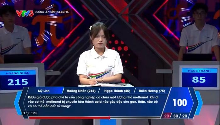 Mỹ Linh có phần về đích chưa thực sự tự tin