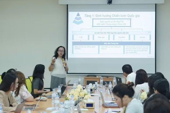TS.BS Bùi Thị Mai Hương - Viện Dinh dưỡng Quốc gia chia sẻ thông tin về vấn đề dinh dưỡng học đường