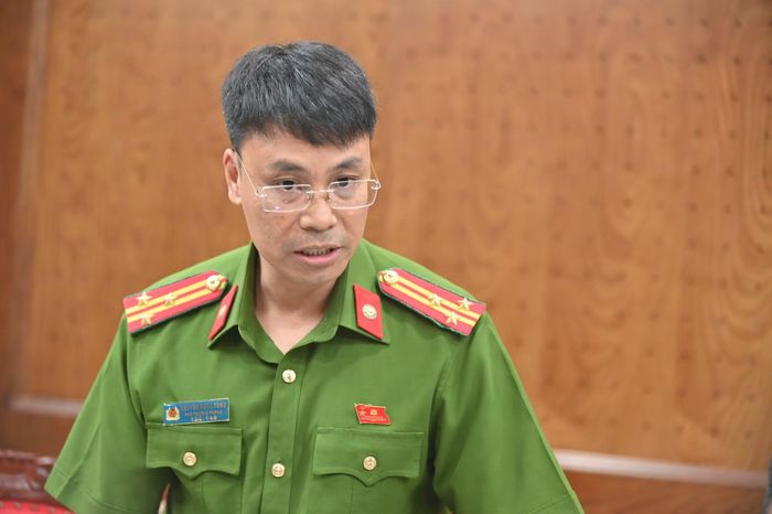 Thượng tá Nguyễn Ngọc Tùng, Phó Chánh Văn phòng Cơ quan Cảnh sát điều tra Công an TP Hà Nội.