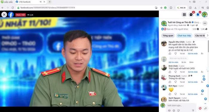 Hơn 2.000 người theo dõi trực tiếp