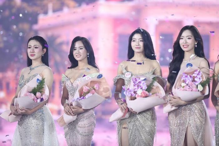 Với những thí sinh không bước tiếp, đêm chung khảo Hoa hậu Việt Nam 2026 vẫn để lại những ấn tượng đẹp. Ảnh: BTC. 