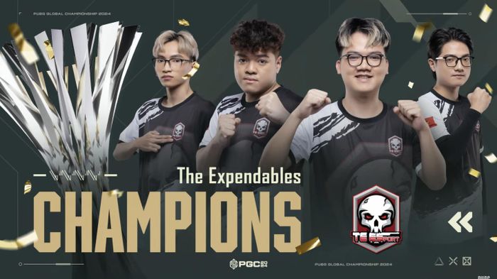  The Expendables của tuyển thủ TanVuu vô địch giải PGC 2024. Ảnh: 𝘗𝘜𝘉𝘎 𝘌𝘴𝘱𝘰𝘳𝘵𝘴. 