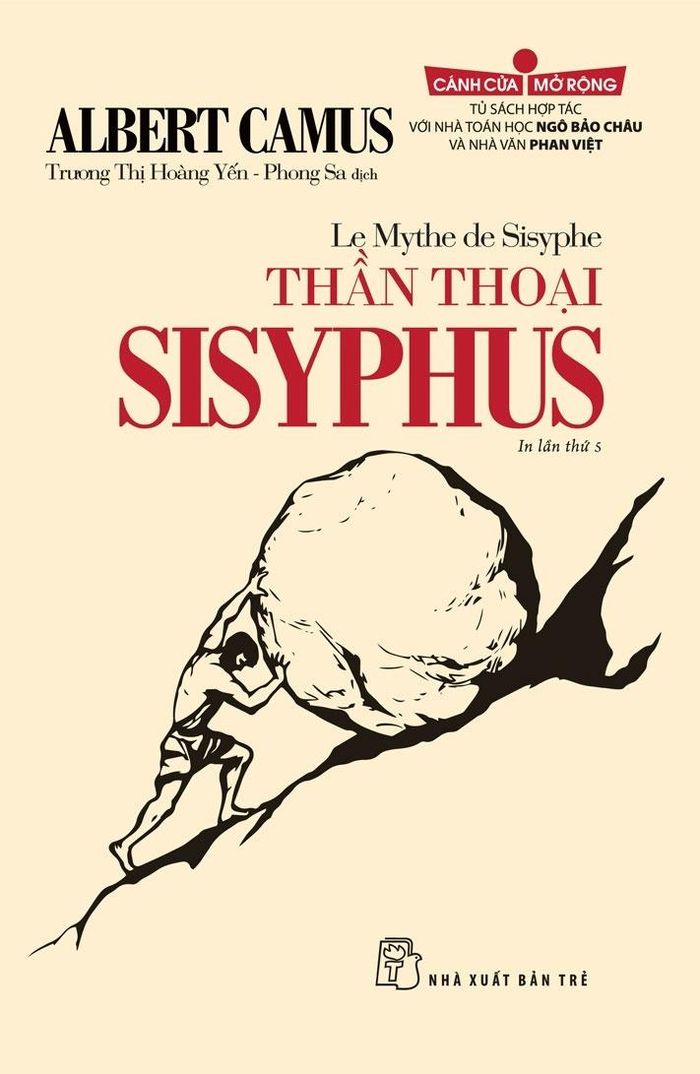  Tiểu luận Thần thoại Sisyphus của Camus trả lời câu hỏi con người nên sống thế nào trong một thế giới vô nghĩa. Ảnh: NXB Trẻ. 