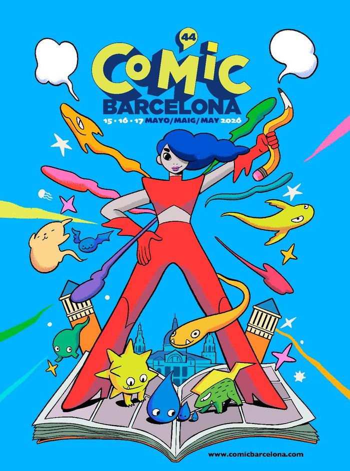  Biểu tượng sự kiện năm 2026. Ảnh: Comic Barcelona. 