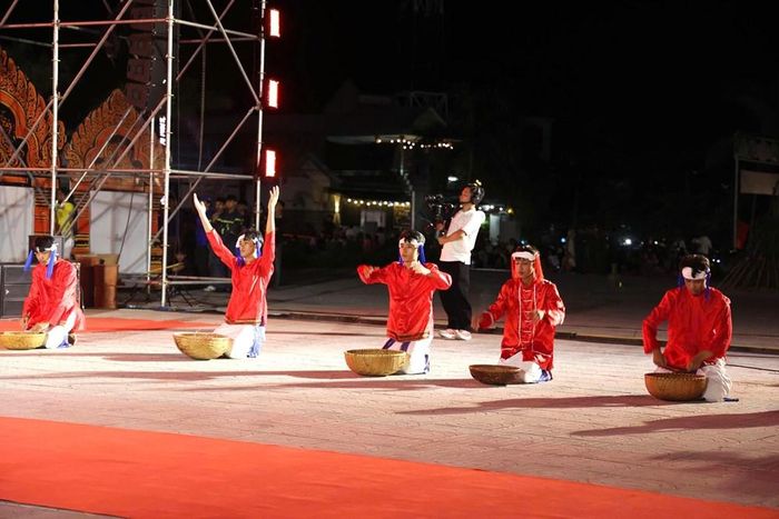 Tiết mục nghệ thuật tại đêm khai mạc