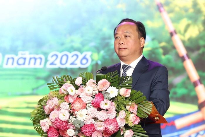 Phó Chủ tịch UBND tỉnh Điện Biên Nguyễn Minh Phú - Phó Trưởng Ban Chỉ đạo, Trưởng ban Tổ chức Ngày hội phát biểu bế mạc